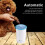 Automatic USB Dog Paw Washer, 2000mAh, White/Blue, 16.4cm 6