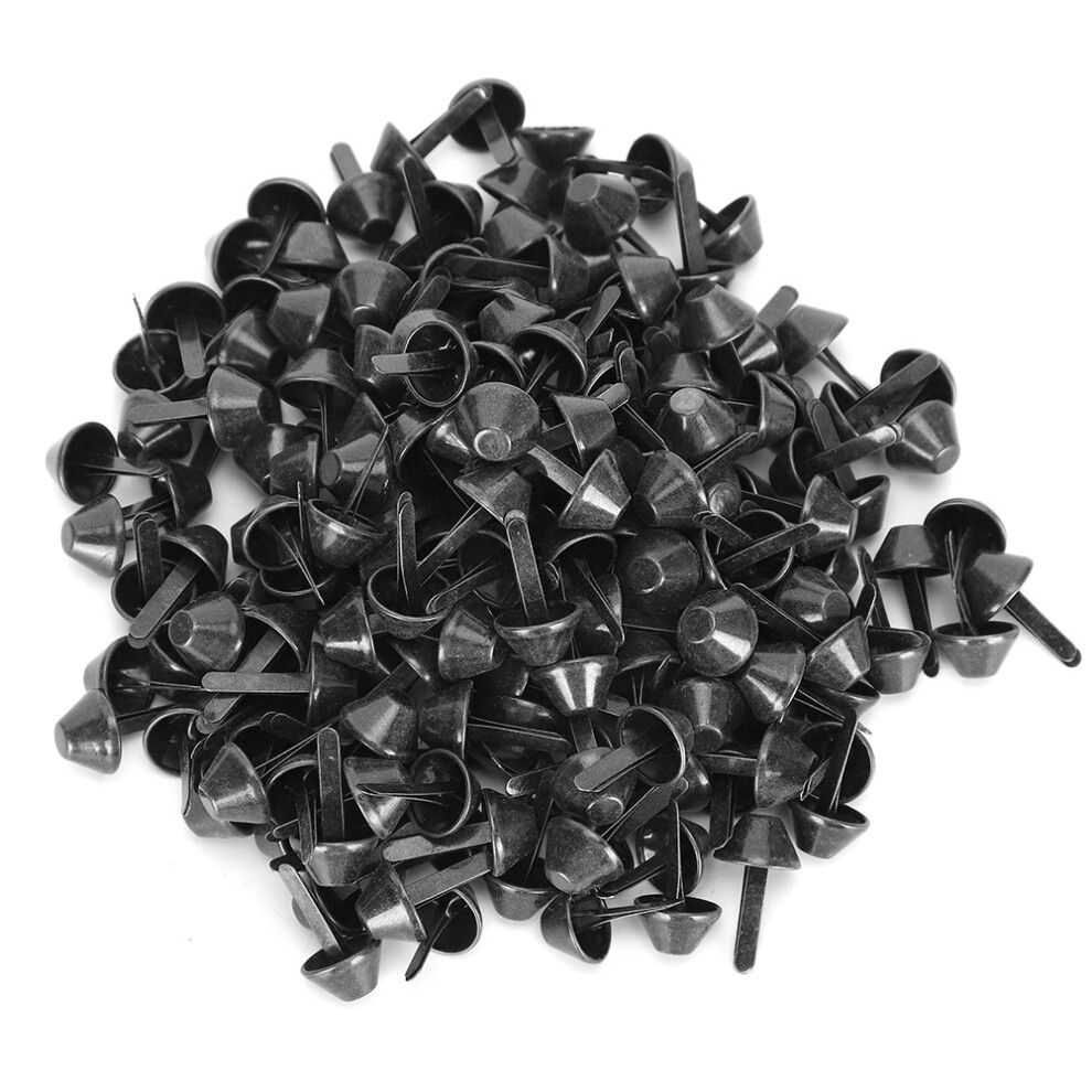 200Pcs Flat Feet Studs Gun Black DIY Leather-image-OPC-PJB25CQ-NEW