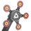 Kids Electronic Scoring Target with Auto Reset & 360 Rotation for Practice 11