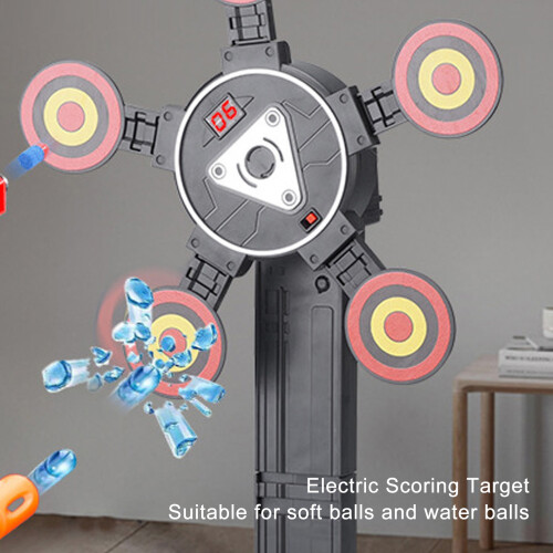 Kids Electronic Scoring Target with Auto Reset & 360 Rotation for Practice 2