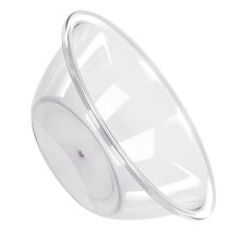 Studentenwohnheim Plastik-Waschtrog Transparent, Dickwandig, Großes Fassungsvermögen, 31cm