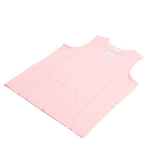 Top de algodón sin mangas para postoperatorio rosa claro