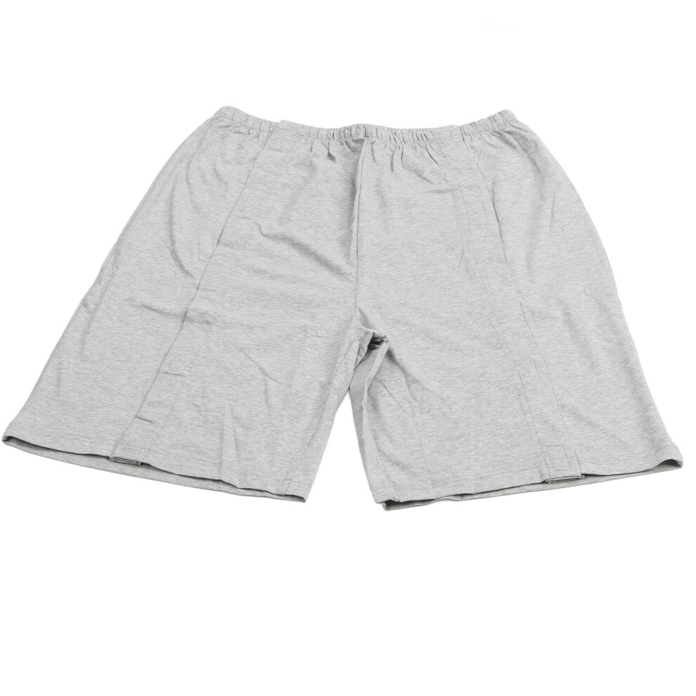 Light/Grey Post Surgery Tearaway Shorts Xl Soft Cotton Breathable Elastic Waist