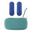 Portable EVA Insulin Cooler Case with 2 Ice Packs, 21x10cm 3