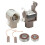 Alternator Repair Kit Voltage Regulator Brushes 1