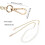 Imitation Pearl Bead Handle Bag Chain Strap 14