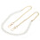 Imitation Pearl Bead Handle Bag Chain Strap 5