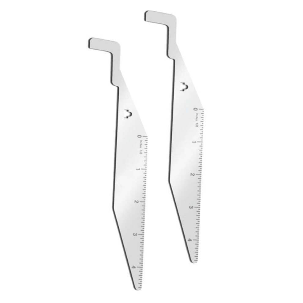 2Pcs Firefighter Hand Pry Bar Set High Strength Spring Steel Multipurpose Tool 6931331668758