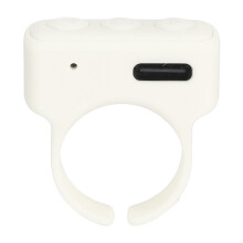 Bianco avorio 25 mAh telecomando a anello clicker 30x28x13cm
