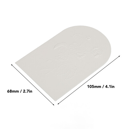 Bandes d’essai pour parfum, 50 pièces, 105x68mm, blanches 1