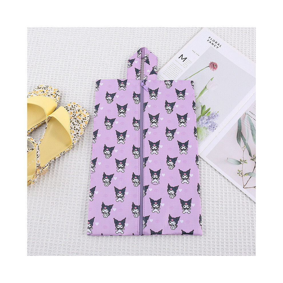 (Kuromi) Kuromi Kitty Hello Waterproof Multipurpose Travel Bag For And Shoes Lingerie-image-OPC-PJB2BQX-NEW