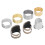7Pcs Sewing Thimble Ring Brass Finger Protection 6