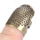 7Pcs Sewing Thimble Ring Brass Finger Protection 13