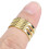 7Pcs Sewing Thimble Ring Brass Finger Protection 11