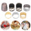 7pcs Sewing Thimble Set Adjustable Brass Copper 10