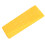 Coin d'abattage 5,5 pouces jaune ABS haute résistance 14