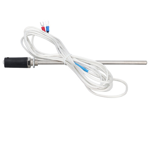 Sonde en acier inoxydable de type K 8 mm 50 cm câble de 4 m 2