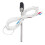 Sonde en acier inoxydable de type K 8 mm 50 cm câble de 4 m 1