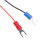 Sonde en acier inoxydable de type K 8 mm 50 cm câble de 4 m 8