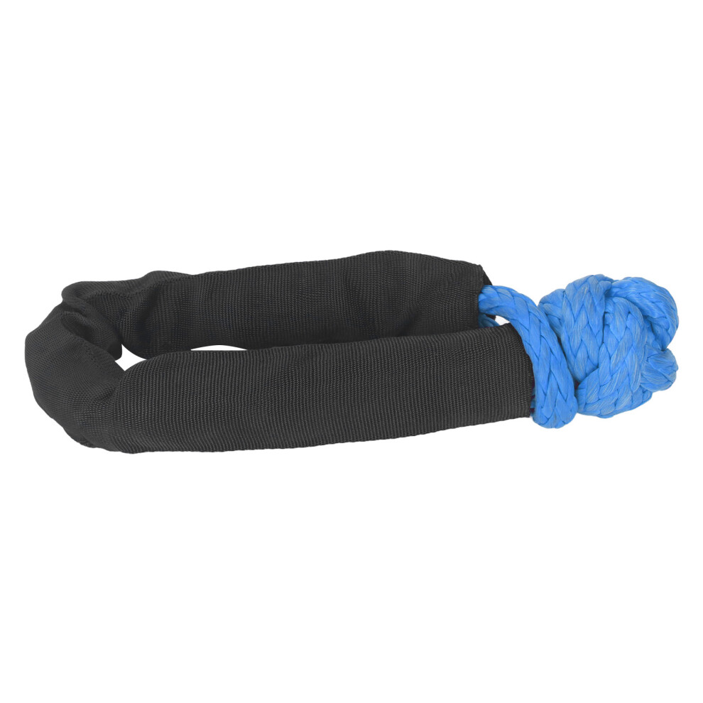 20Mm Soft Shackle 41,000Lbs Recovery Rope For Offroad & Truck Blue 9371331672213