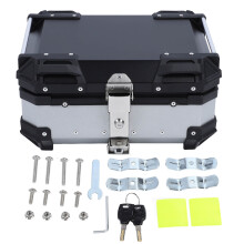 Motorcycle Luggage Box with Removable Base and