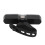 USB Rechargeable Bike Tail Light with Fixing Strap, 87x20x30mm 7