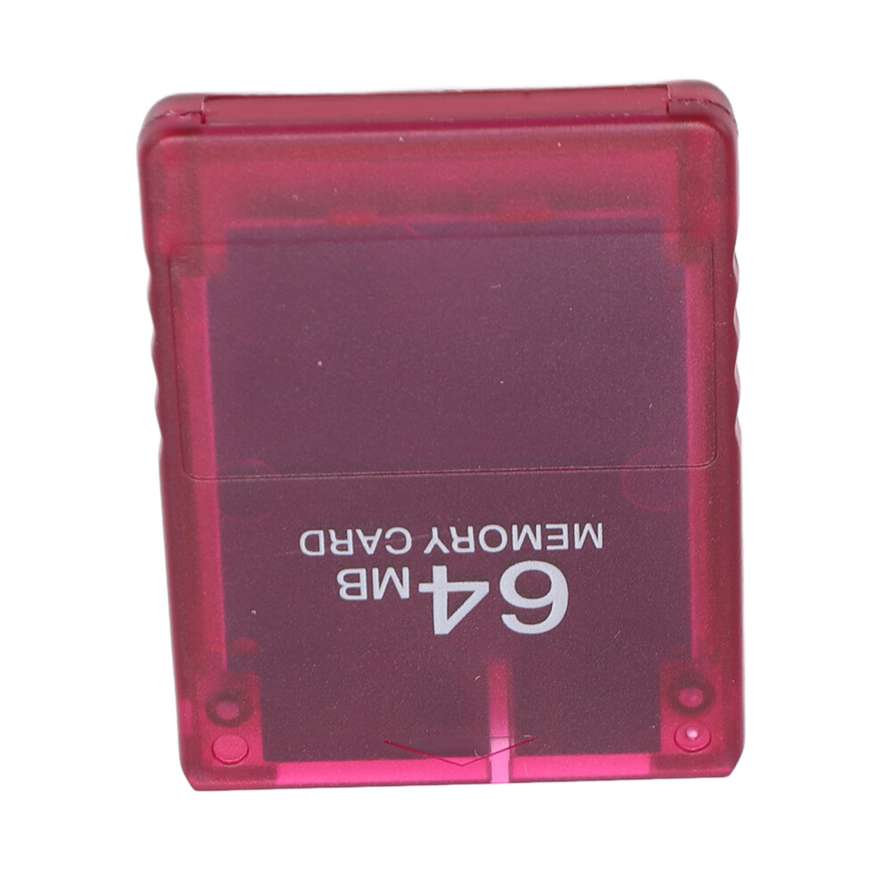 Game Memory Card 64Mb Transparent For Console V1.953 & 1.966 Red 8701331675159