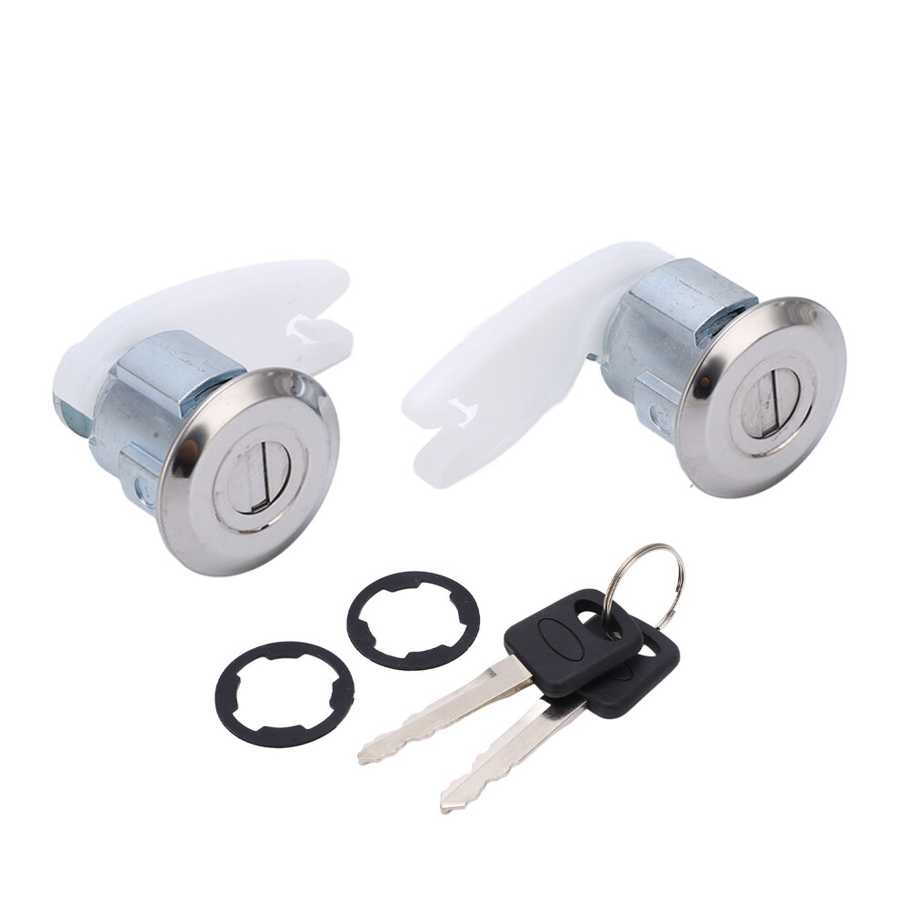 Door Lock Kit Dl54 Metal Front Cylinder Barrel 9121376087301