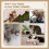 PawHut PawHut 91cm Scratching Posts Cat Tree Activity Centre for Indoor Cats Cream 9