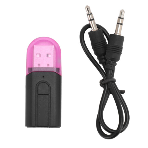 USB Bluetooth 5.3 Kfz-Adapter mit 3,5-mm-Aux-Mikrofon 1