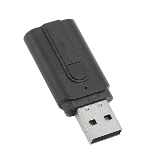 USB Bluetooth 5.3 Kfz-Adapter mit 3,5-mm-Aux-Mikrofon