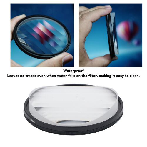 Prisma Filter 72 mm lineares Glas MRC Beschichtungsfarbe 2