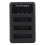3er-Pack NP BG1 USB-Batterieladegerät mit LCD-Display 13