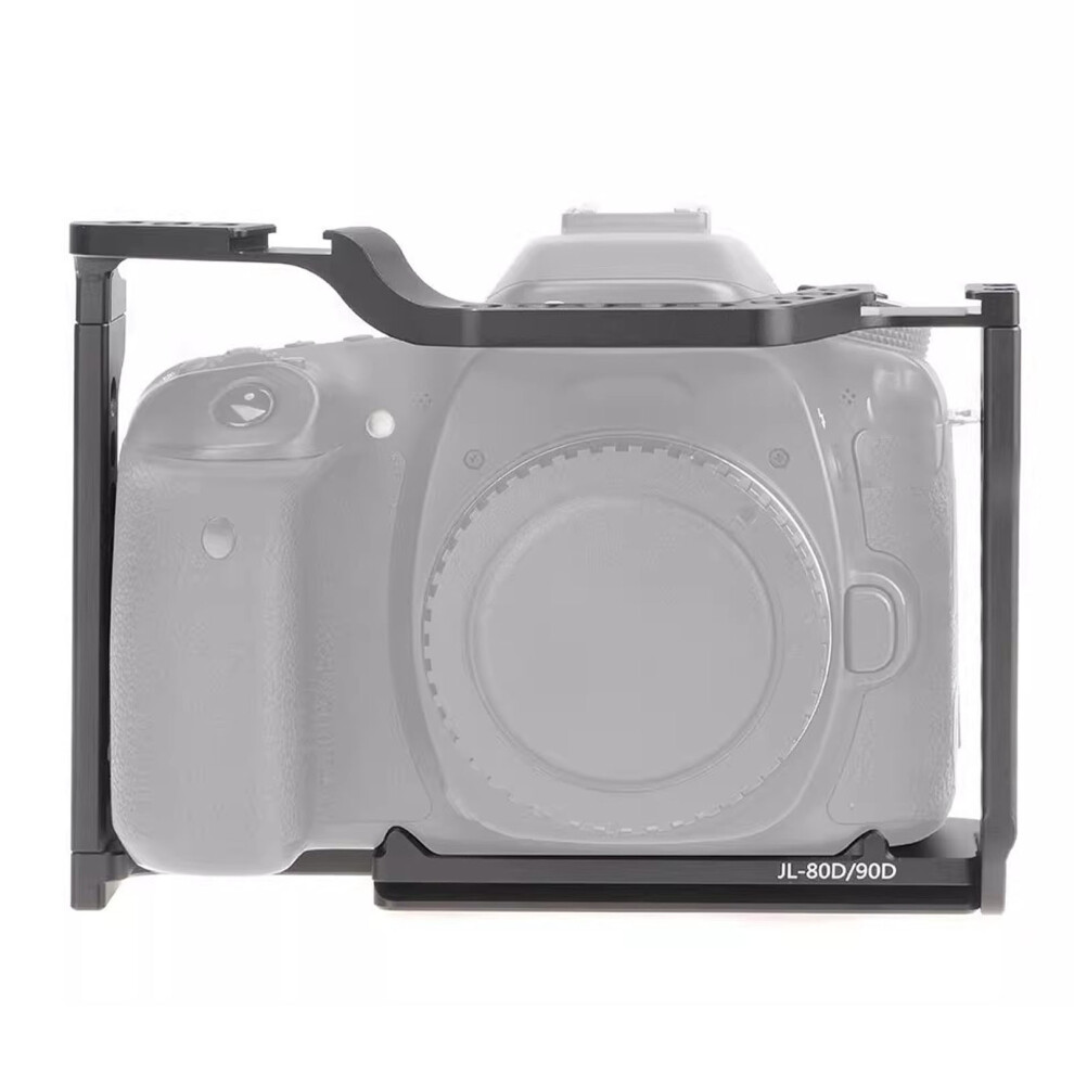 Aluminum Camera Cage For 70D/80D/90D, Video Rig, Cold Shoe Mount 7611331682365