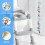 Easy-to-Clean Visual Potty Schedule for Children and Adults 3