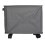 Cesta de ropa gris oscuro delgada con ruedas 40x20x35 cm 12