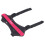 PU Leather Kids Archery Arm Guard Pink 4mm Thick Adjustable Protector 13