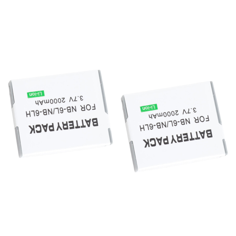 2Pcs 2000Mah 3.7V Camera Batteries For Powershot Sx710 Hs S95 S120 6911331685948