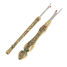 2pcs Retro Metal Seam Removers, DIY Thread & Stitch Disengager