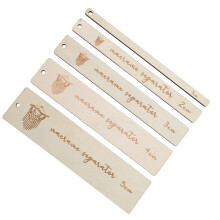 5pcs Lightweight Macrame Tool Set with Clear Scale Beech Wood