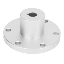 8 mm Aluminium-Flanschkupplung 14049 57 mm Außendurchmesser 8 mm Innendurchmesser