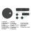 Multifunctional Portable Bluetooth CD Player with 2000mAh Battery, ABS 4