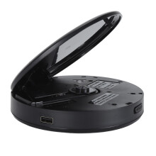 Multifunctional Portable Bluetooth CD Player with 2000mAh Battery, ABS