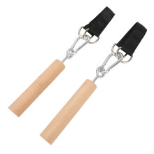 Adjustable Foldable Pull Up Handles 1 Pair Durable Fitness Grip for Home & Gym