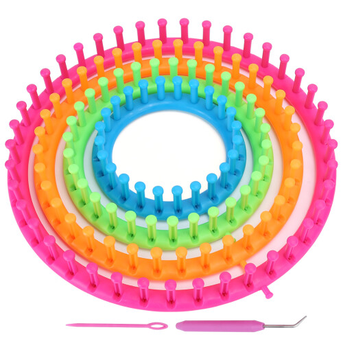 Circle Round Knitting Looms Set Craft Kit Tool