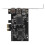 Tarjeta riser PCIe x1 a 1394A FireWire de 3 puertos, verde 5