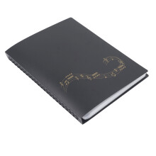 PP Material 60-Page Music Sheet Folder with Expandable Design