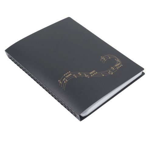 PP Material 60-Page Music Sheet Folder with Expandable Design