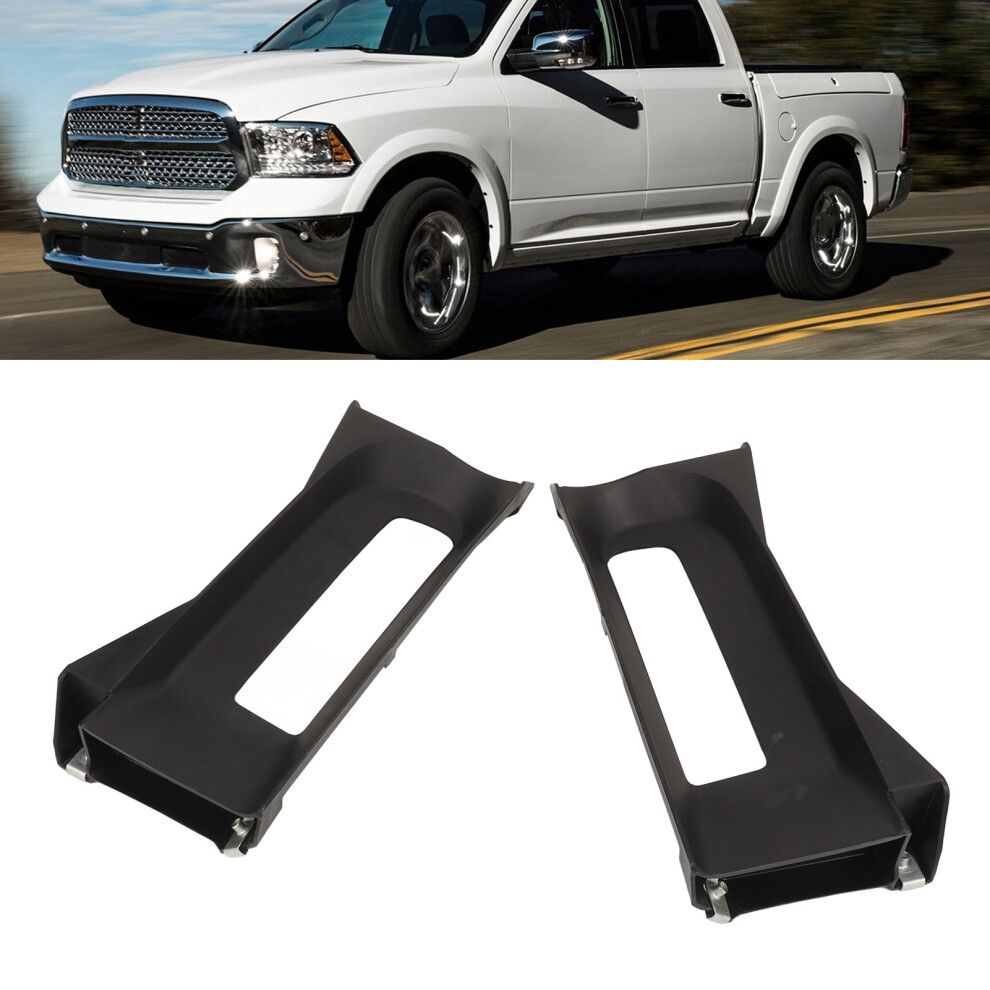2Pcs Tow Hook Bezels Kit For Dodge Ram 1500 2013-2019 Front Left Right 3511331693016