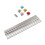 Gartenstäbe mit Perlen Set 365 g 300 x 4 mm Silber 14